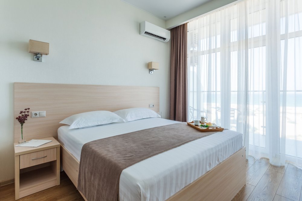 Двухместный номер с видом на море на высоком этаже